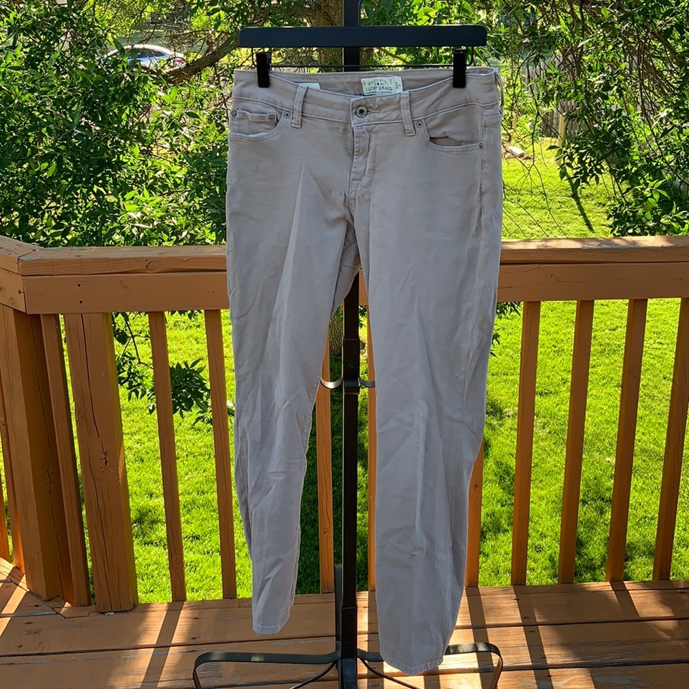 Lucky Brand 🔆 Size 6 (28 A)  Tan Jeans